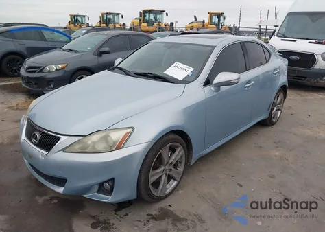 2011 Lexus Is 250 from USA, damaged, VIN JTHBF5C26B5132072